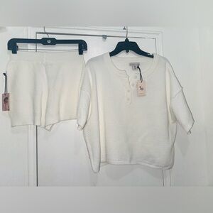 Sincerely Jules set shorts and top size M white